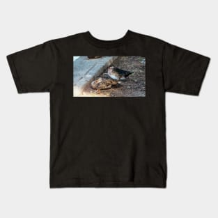 Wood Duck Resting With Another Duck Kids T-Shirt
